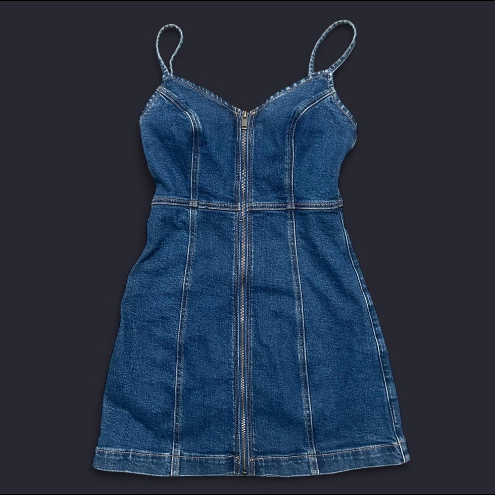 American Eagle Denim Mini Dress